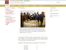 Tablet Screenshot of ifptanzania.esrftz.org